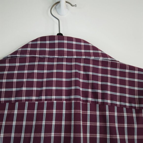 Lucky Brand Men's Tailored Fit Long Sleeve Plaid Button Down Shirt Size M - Picture 11 of 11